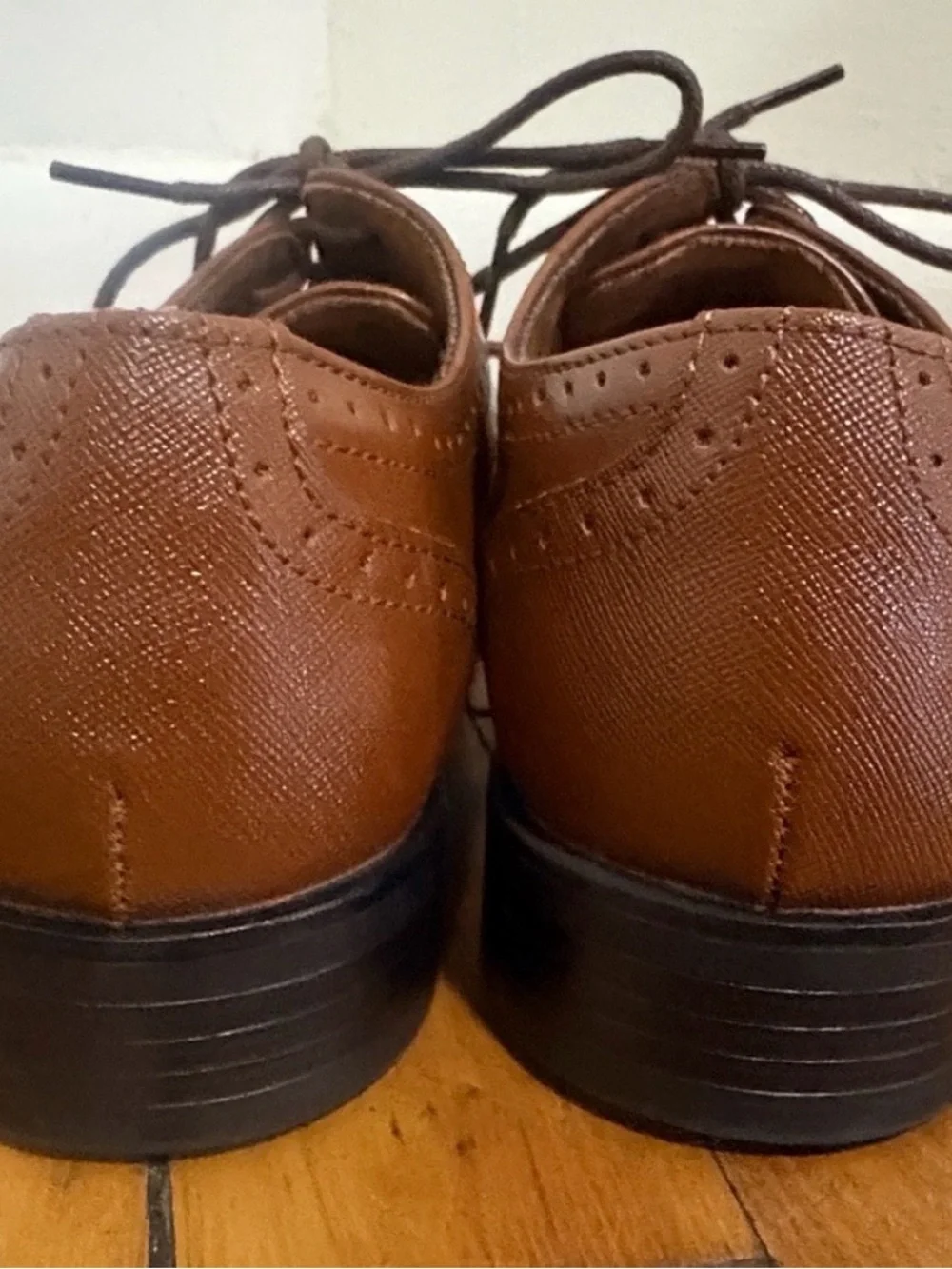 Stacey Adam’s Boys Wingtip Oxford Shoes, Size 3M
